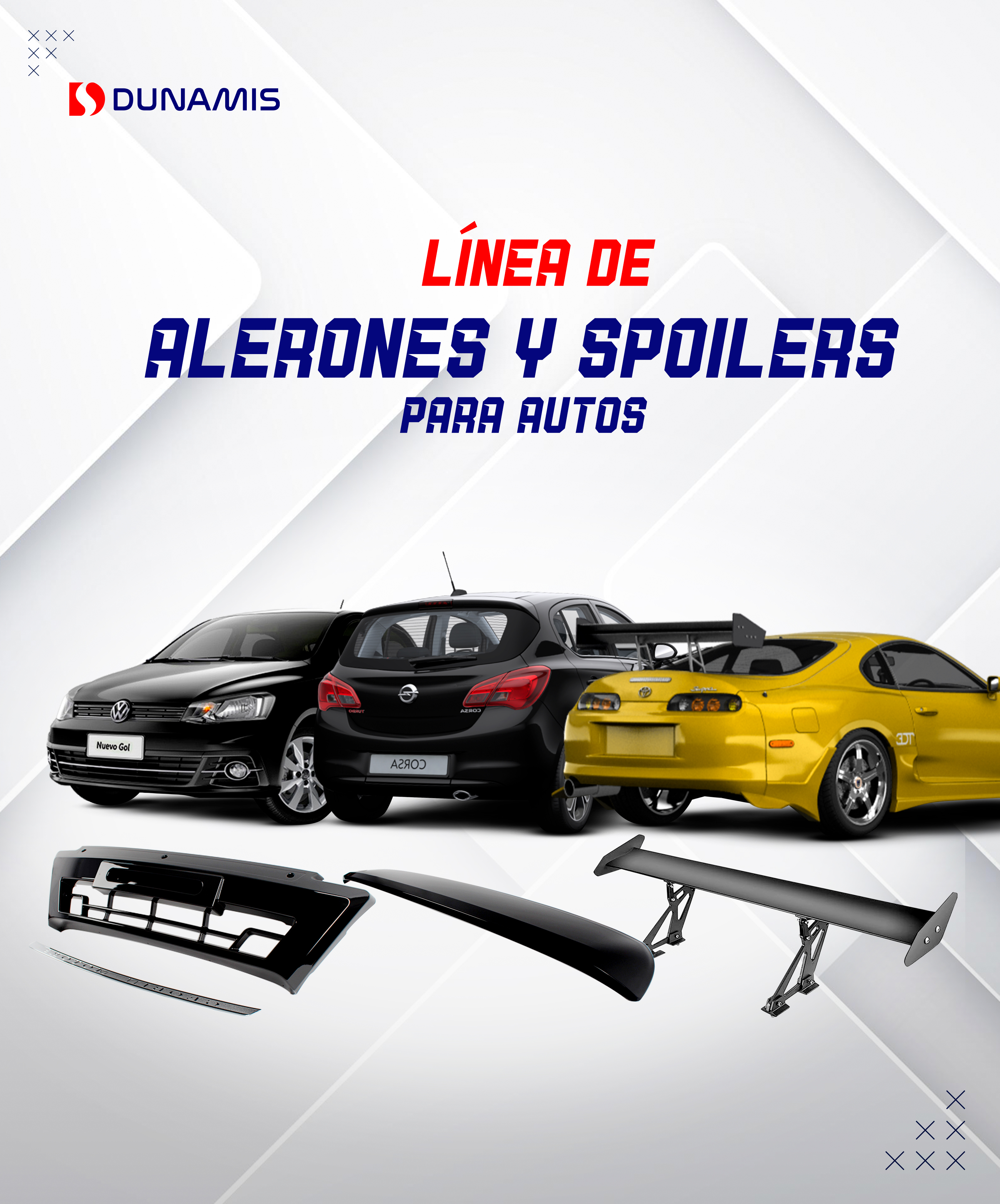 Alerones y spoiler para autos Lima Arequipa Trujillo Cusco Chiclayo Puno Huancayo Ayacucho Piura Tacna Perú