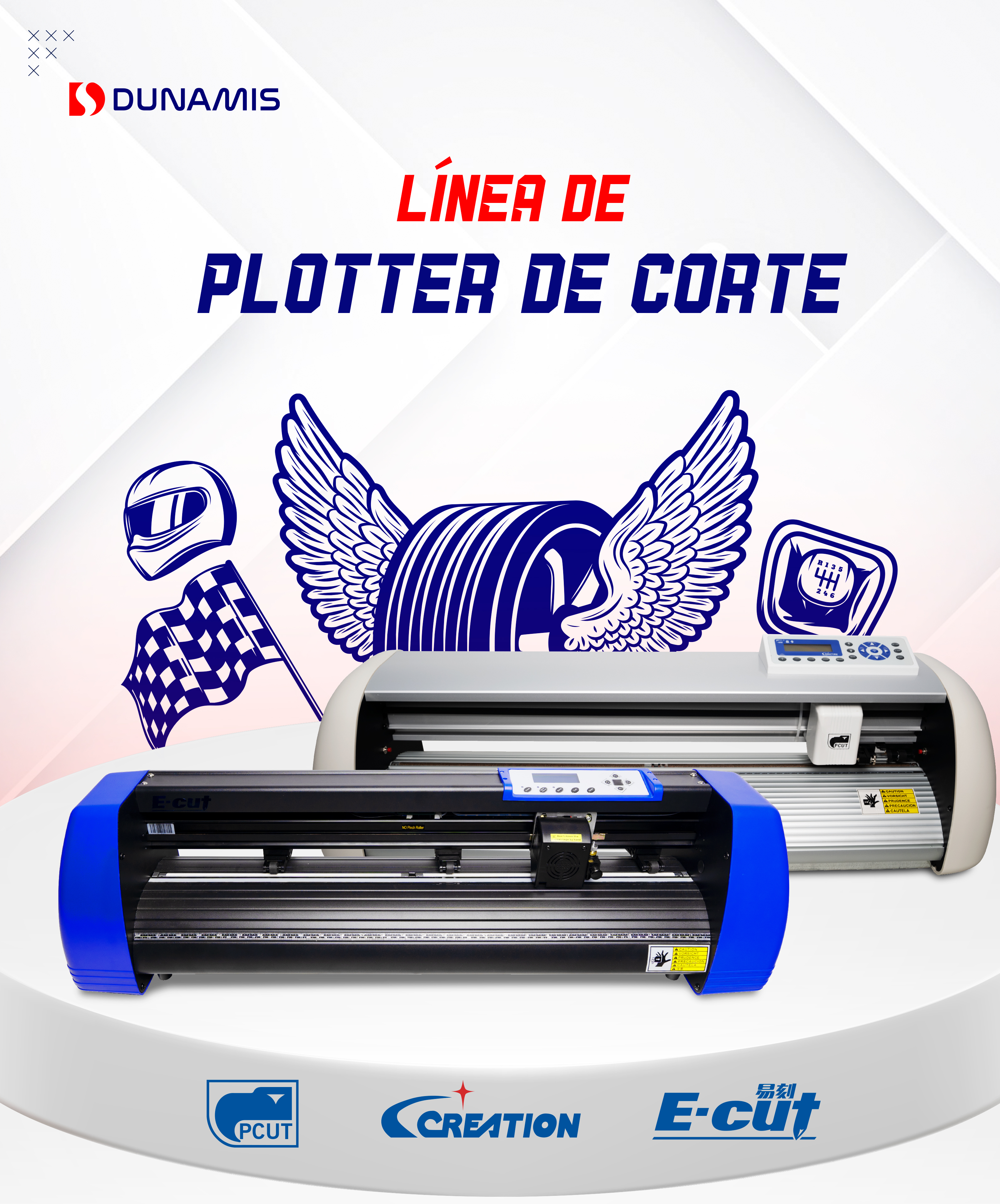 Plotter de corte Marca E-cut P-cut Creation en Lima Arequipa Trujillo Cusco Chiclayo Puno Huancayo Ayacucho Piura Tacna Perú